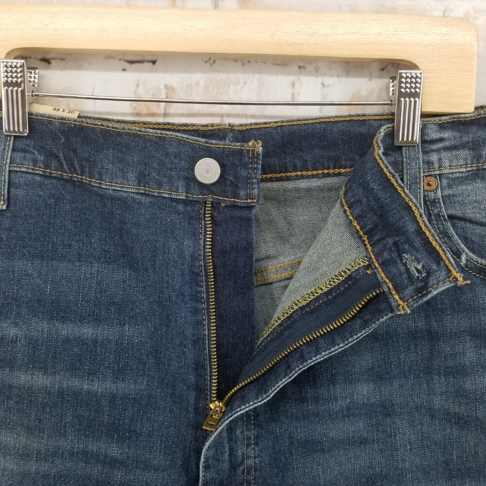 NWT Levi's 559 Relaxed Fit Straight Leg Denim Blue Jeans Men's 48 x 30 Stretch - Picture 3 of 7